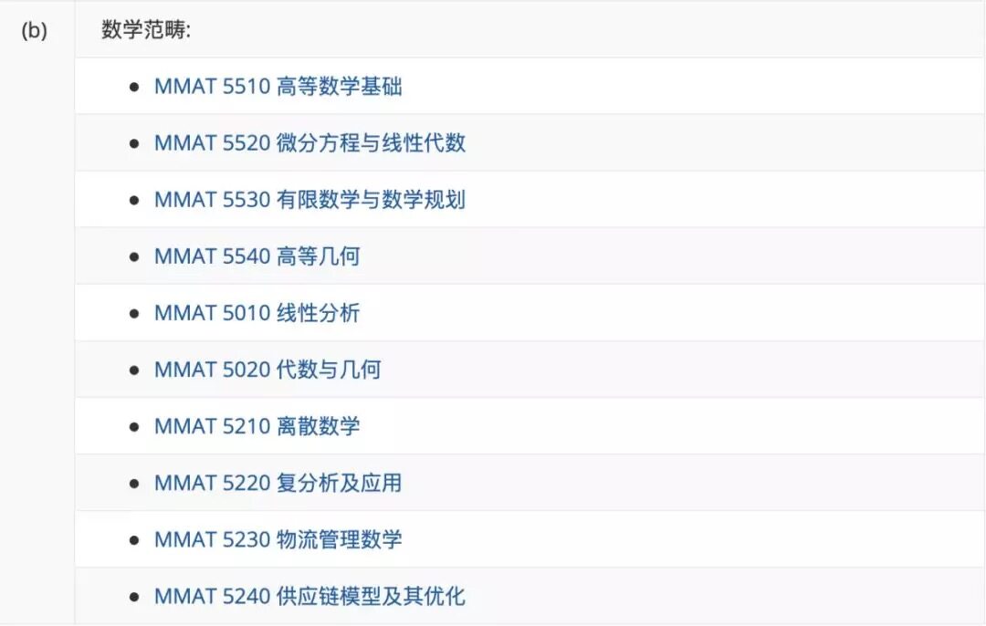 课程设置