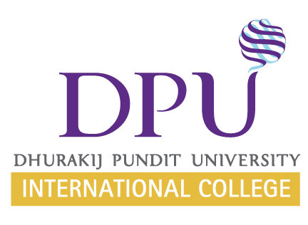 Dhurakij Pundit University logo